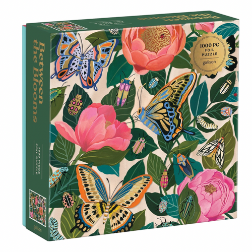 Between the Blooms 1000 Piece Foil Puzzle