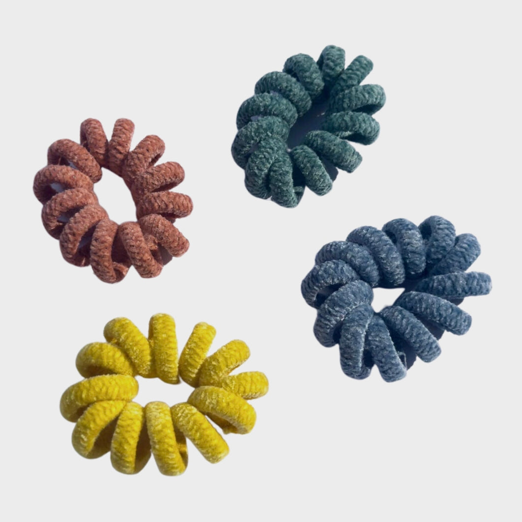 Knitted Curly Cord Pack - Rainbow (Set of 4)