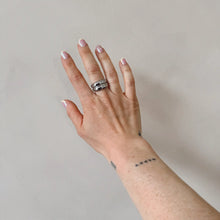 Double Bubble Ring - Silver