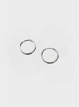 Small Hoops (12mm) - Silver