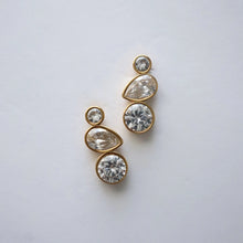 Blair Stud Earrings - Gold