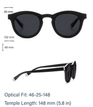 Shore Polarized Sunglasses - Black/White