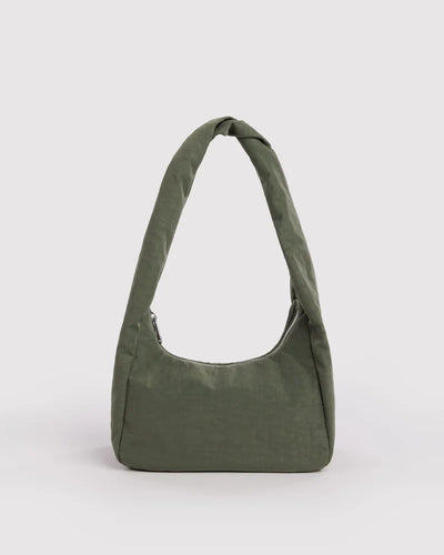 Small Nylon Meringue Bag - Caper
