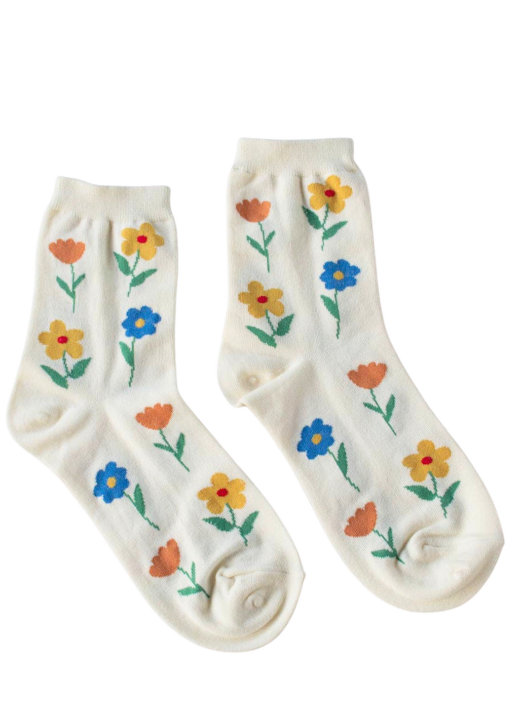 Sunny Casual Socks - Cream