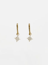 Starlight Hoop Earrings - Gold