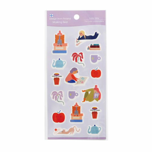 Sticker Sheet - Lazy Day - Heidi Valkola