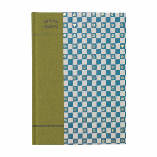 Night Sky Fabric Guided Wellness Journal