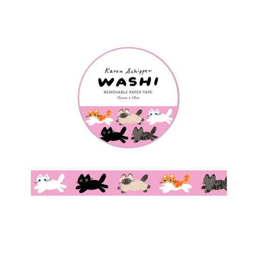 Cats Washi Tape