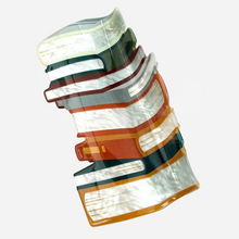 Book Stack Claw Hair Clip