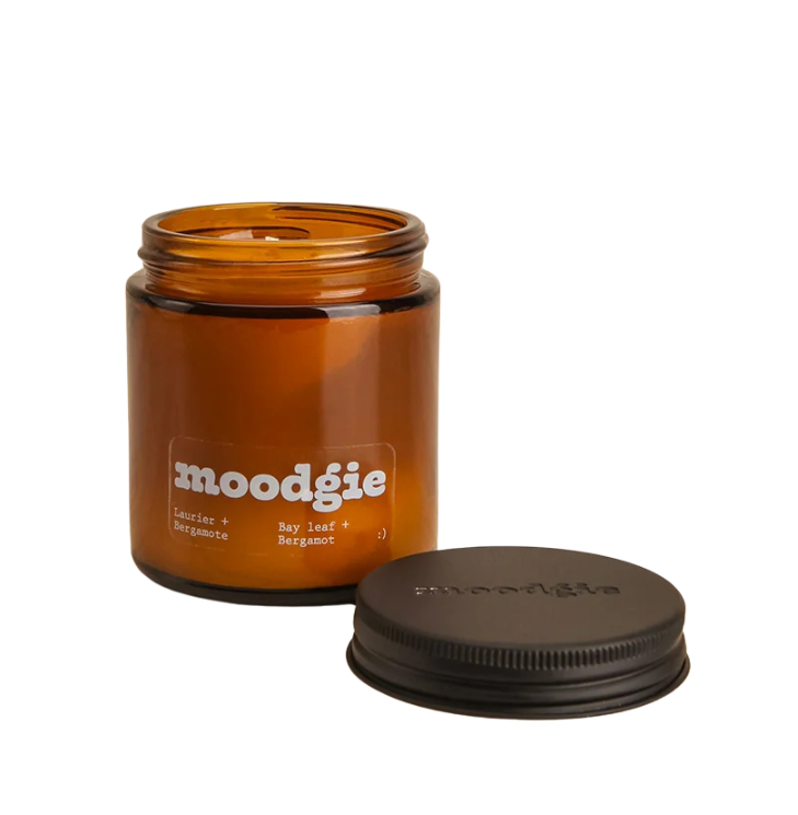 Bay Leaf + Bergamot - Moodgie Soy Candle - 4 oz