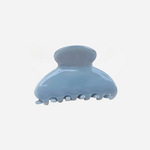 Semi-Circle Hair Clip - Blue