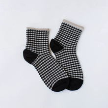 Picnic Mid Crew Socks - Black