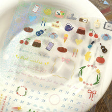 Sticker Sheet - Mini Cube Seal - Drawing