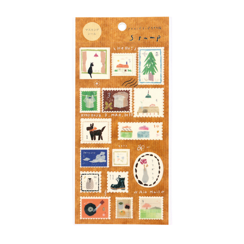 Sticker Sheet - Stamp - Miki Tamura