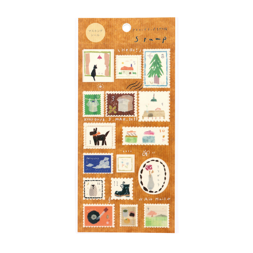 Sticker Sheet - Stamp Miki Tamura