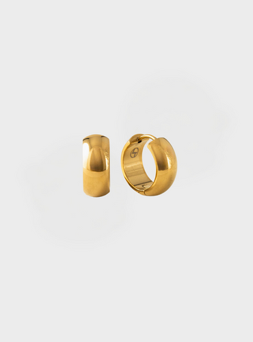 Willa Hoop Earrings - Gold