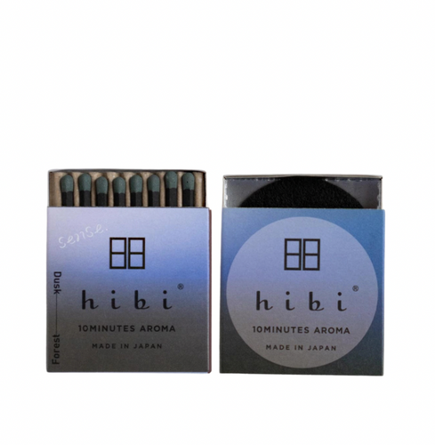Hibi Incense Matches - Sense : Forest - Dusk