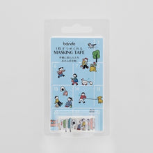 Washi Tape Sticker Roll - People Living in a Notebook - A Stroll Day