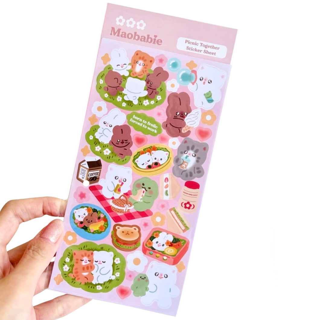 Sticker Sheet - Picnic Together