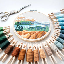 Peyto Lake DIY Embroidery Kit