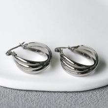 Leona Hoops - Silver