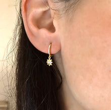 Romy Huggie Hoop Earrings - Gold