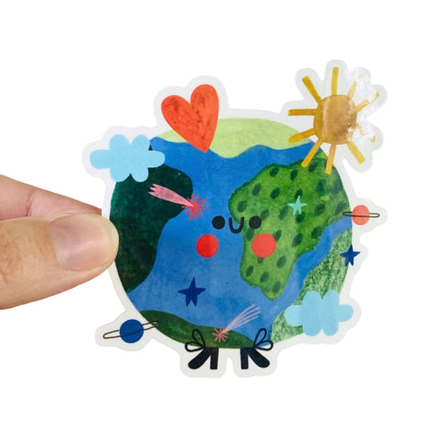 Earth Sticker