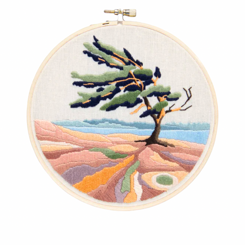 Windswept Pine DIY Embroidery Kit