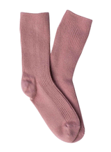 Millie Cotton Cozy Socks - Pink