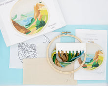 Kananaskis Lakes DIY Embroidery Kit