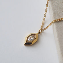 Bellamy Marquise Necklace - Gold