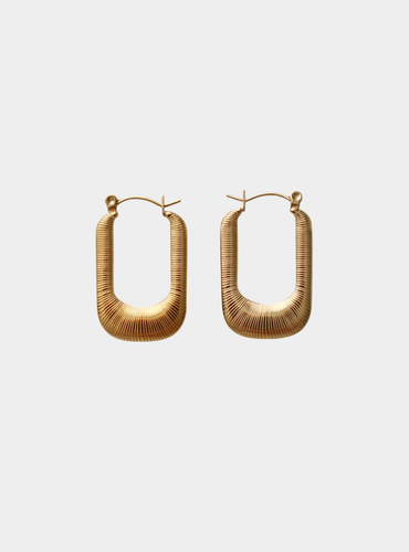 Lexi Hoop Earrings - Gold