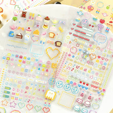 Sticker Sheet - Mini Cube Seal - Pixel
