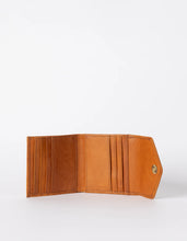 Georgie Leather Wallet - Cognac Stromboli Leather