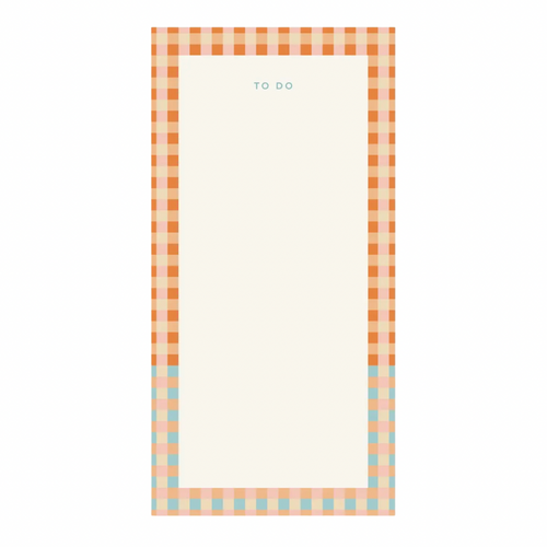 Camp Check List Pad