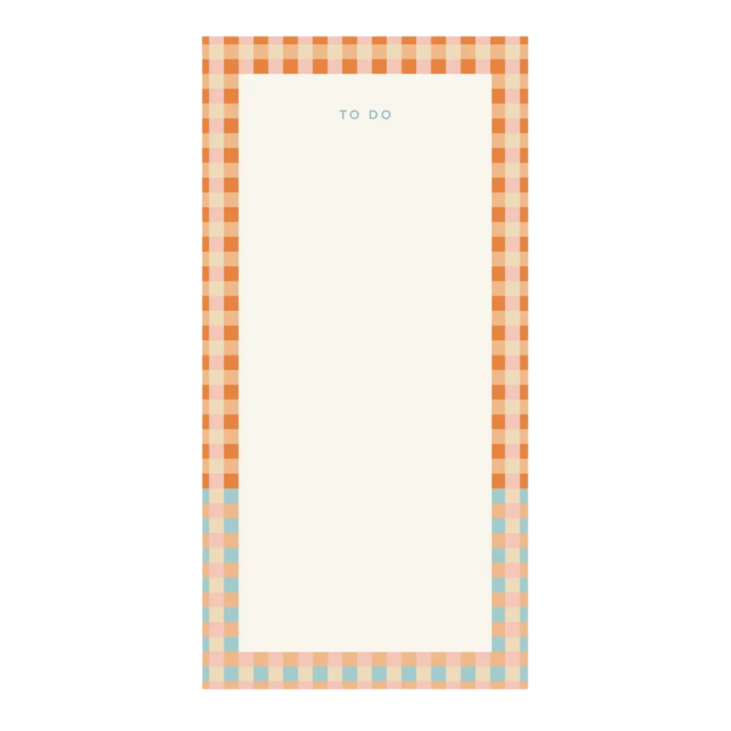 Camp Check List Pad