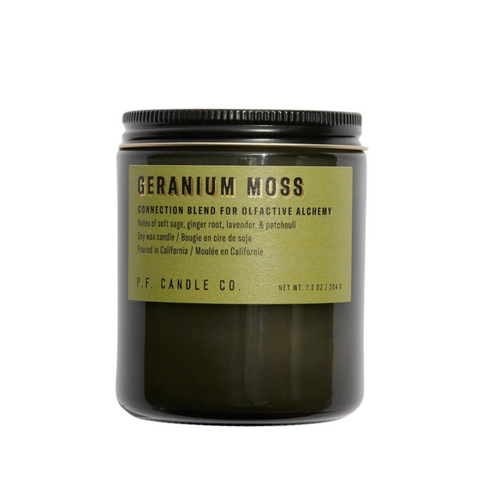 Geranium Moss - Soy Candle