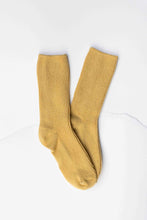 Millie Cotton Cozy Socks - Yellow
