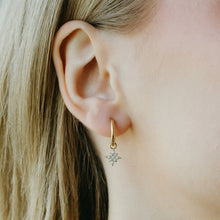 Starlight Hoop Earrings - Gold