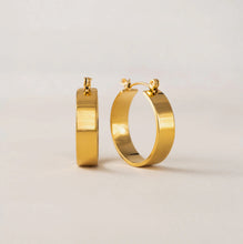 Waterproof Khloe Hoop Earrings - Gold