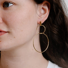 Hazel Hoops - Gold