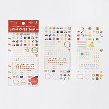 Sticker Sheet - Mini Cube Seal - Drawing