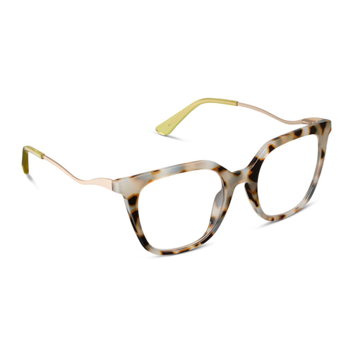 Josephine Blue Light Glasses - Chai Tortoise
