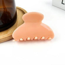 Semi-Circle Hair Clip - Pink