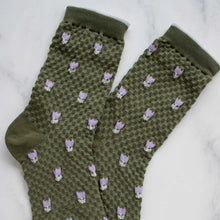 Mini Tulip Socks - Green