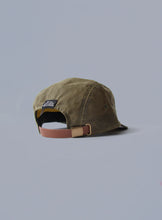 5 Panel Cap - Olive Waxed Cotton Canvas
