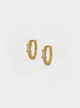 Siera Stone Huggies- Gold