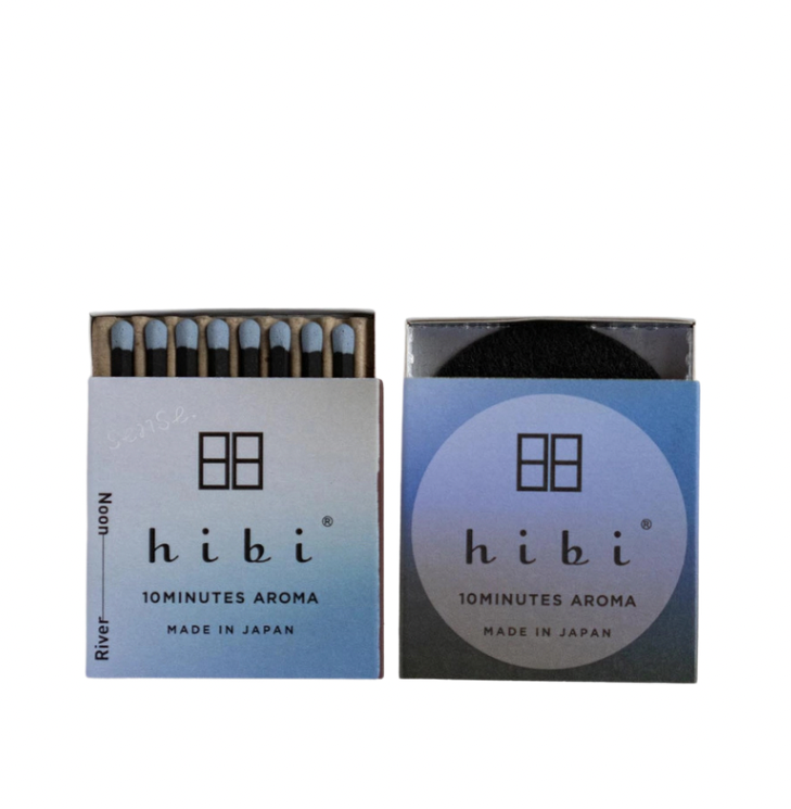 Hibi Incense Matches - Sense : River - Noon