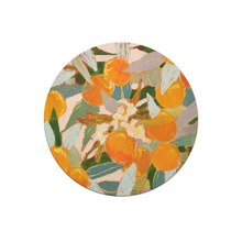 Heat + Water Resistant Coaster - Orange Blossoms