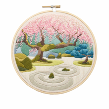 Japanese Garden DIY Embroidery Kit